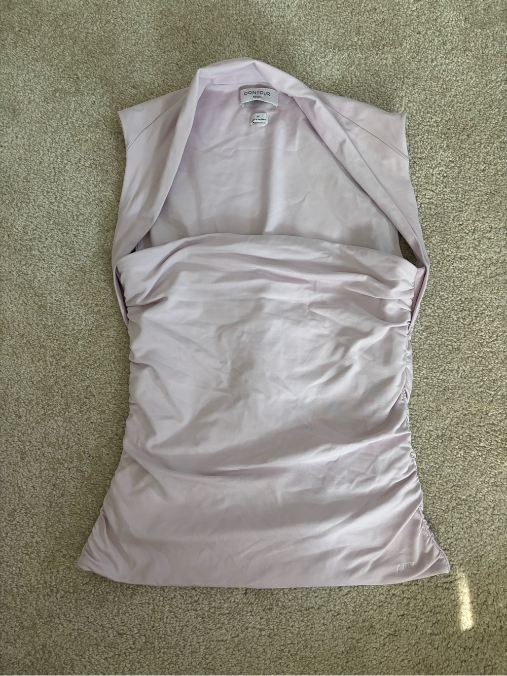 Aritzia Contour going out top lavender size medium